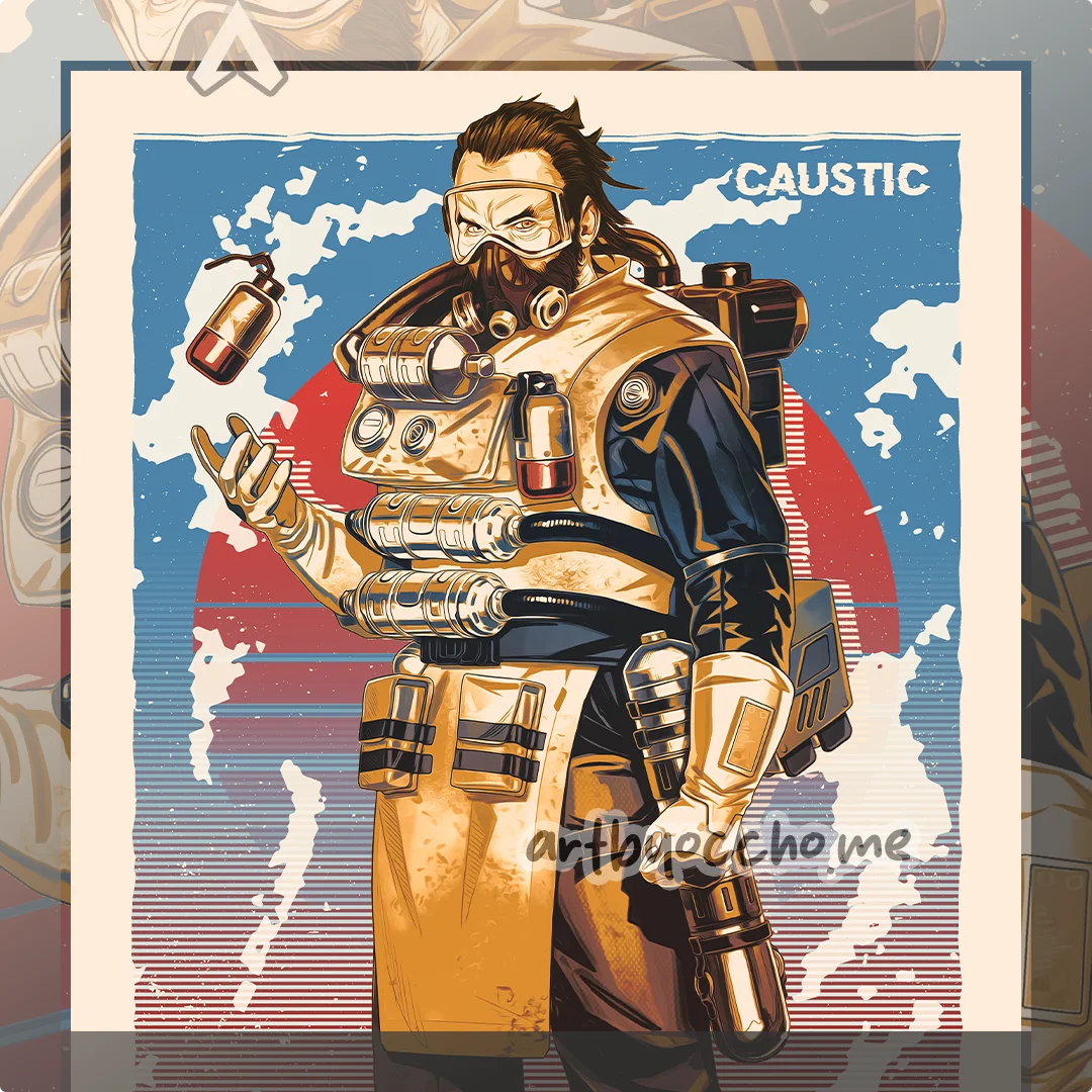 Apex Legends Caustic Fanart