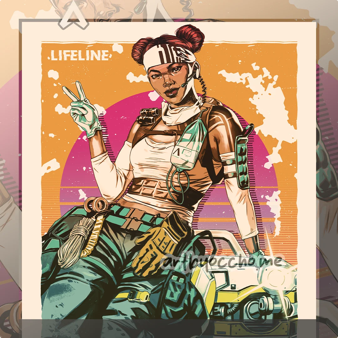 Apex Legends Lifeline Fanart