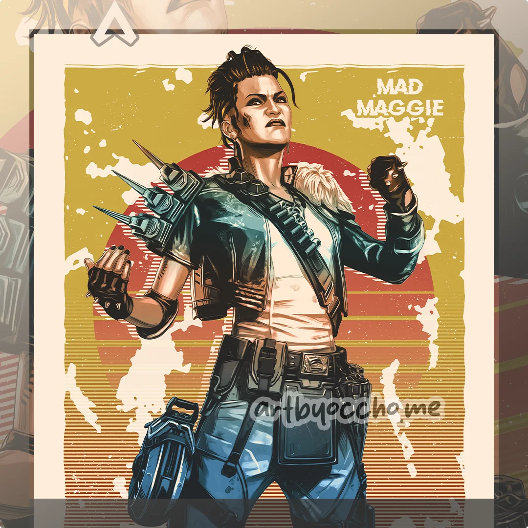 Apex Legends Mad Maggie Fanart