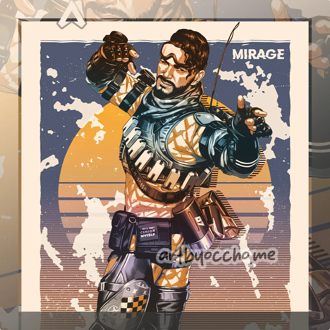 Apex Legends Mirage Fanart