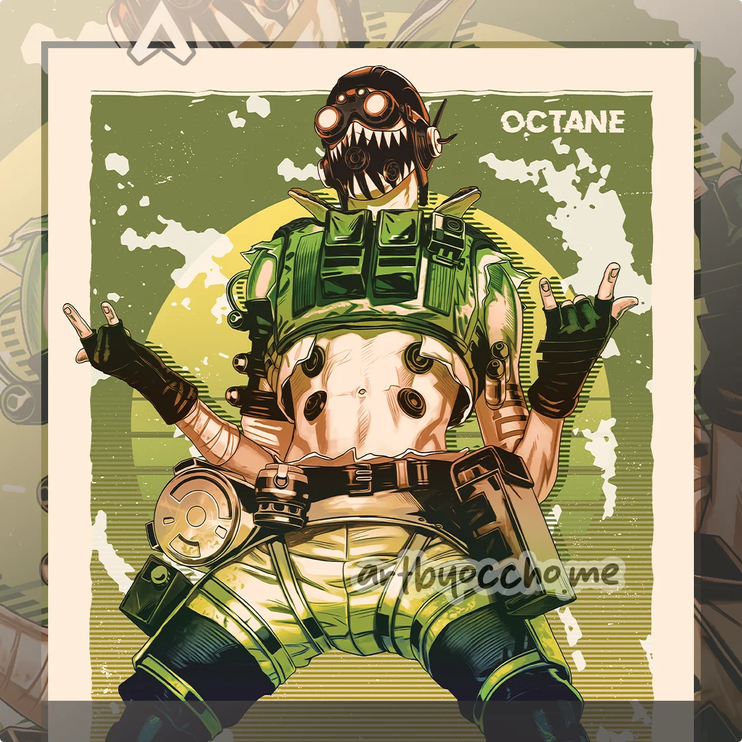 Apex Legends Octane Fanart