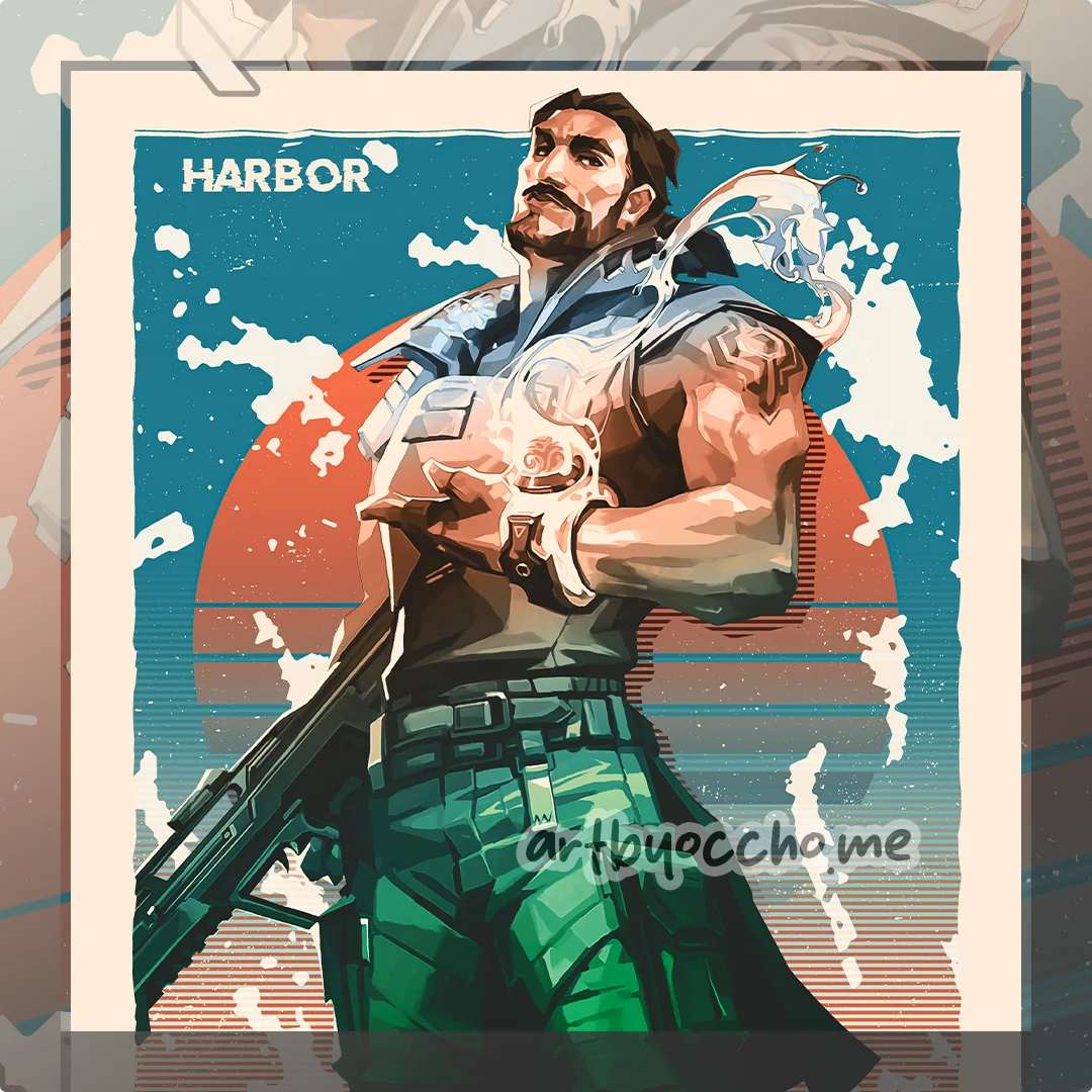 Valorant Harbor Fanart