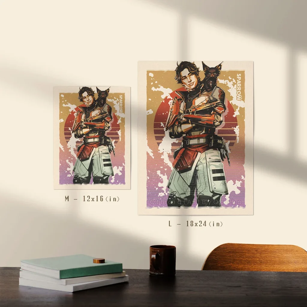 Apex Legends Sparrow Poster Size