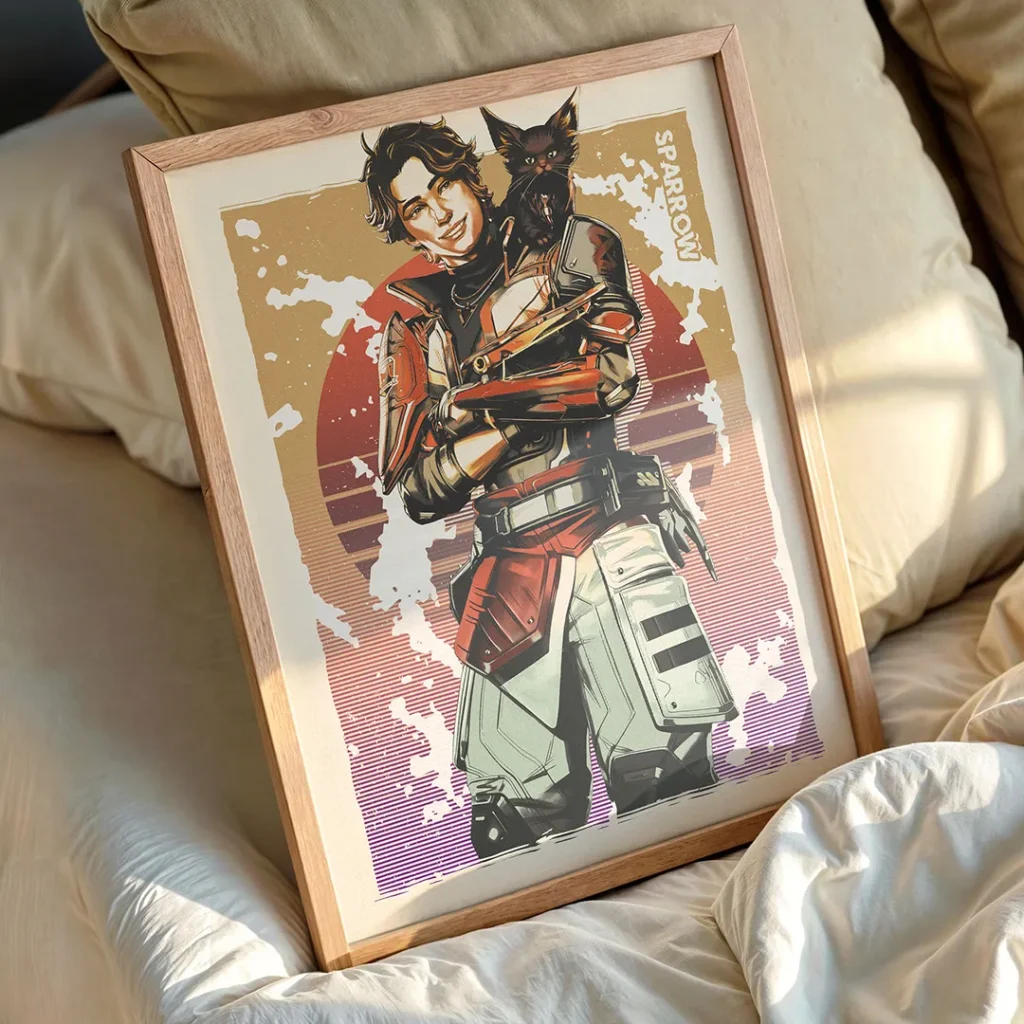 Apex Legends Sparrow Poster Frame