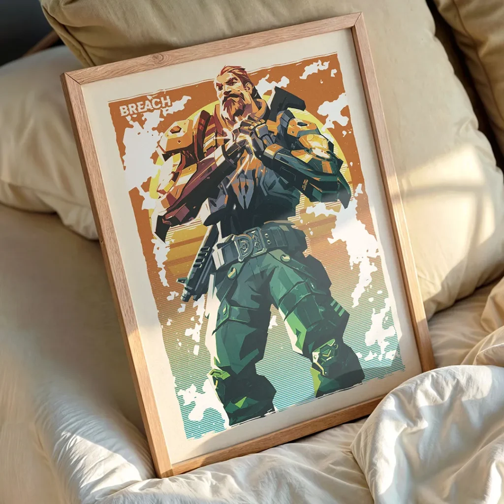 Breach Valorant Poster Frame