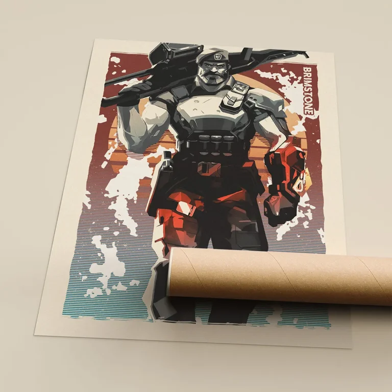 Brimstone Valorant Poster