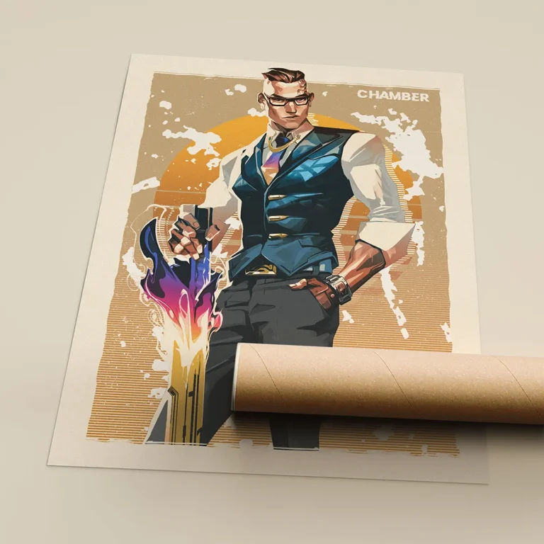 Chamber Valorant Poster