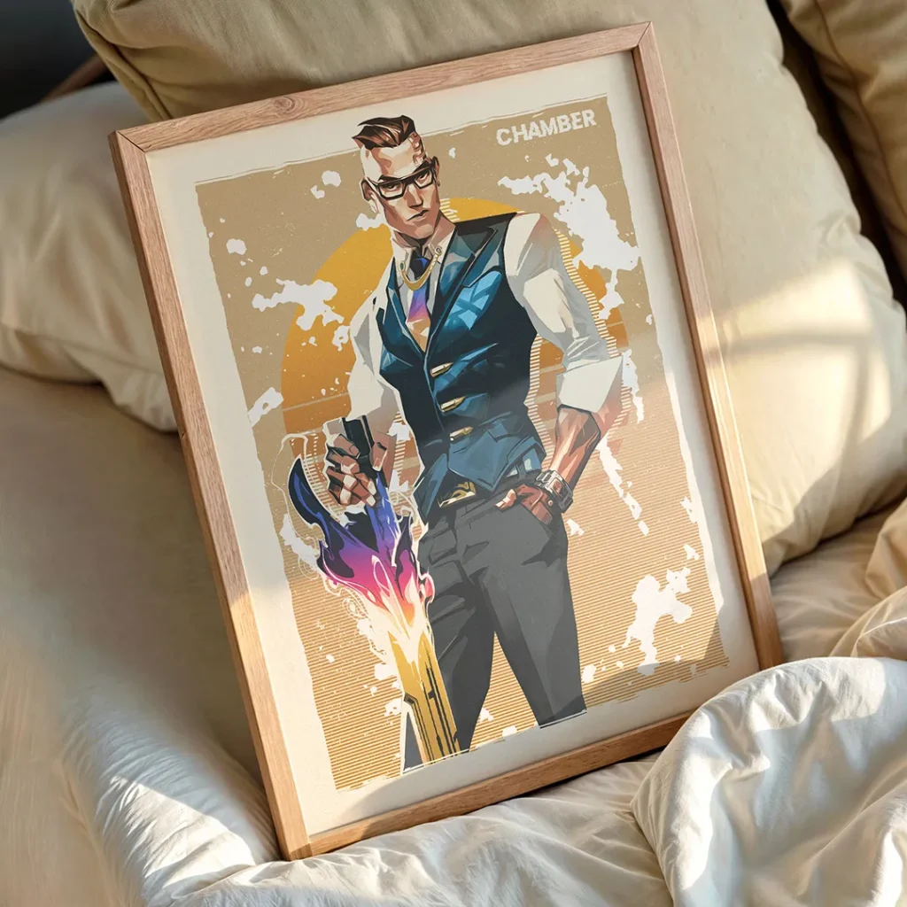 Chamber Valorant Poster Frame