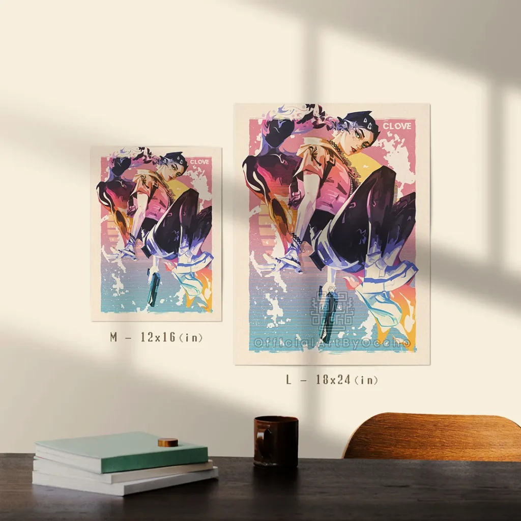 Clove Valorant Poster Size