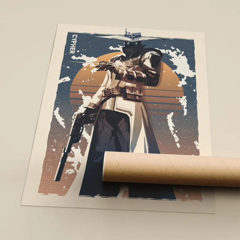 Cypher Valorant Poster