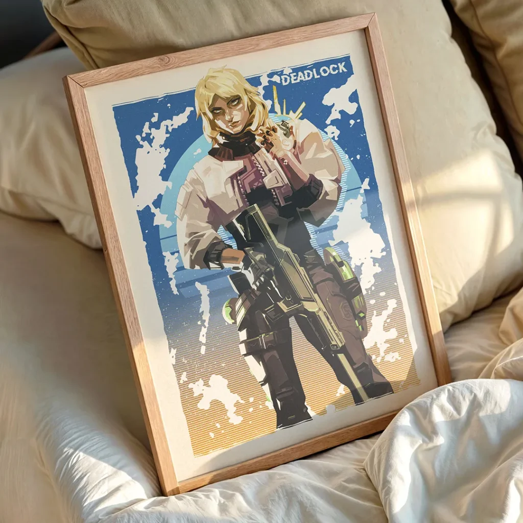 Deadlock Valorant Poster Frame