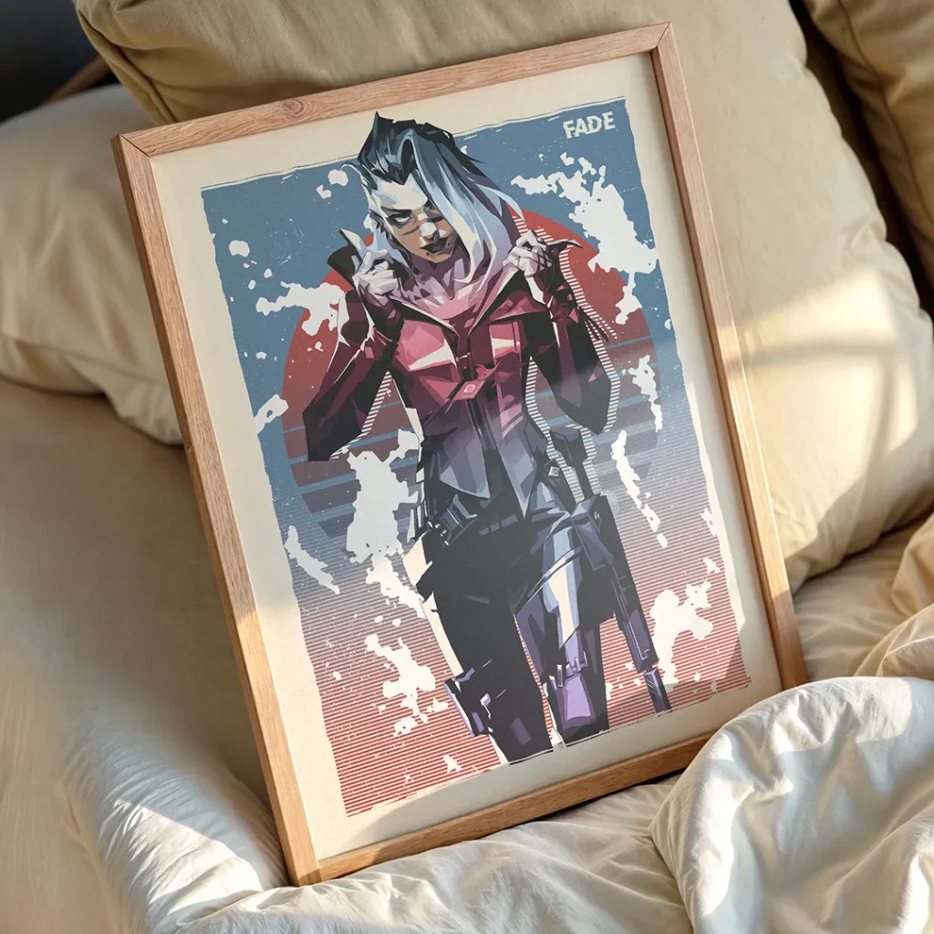 Fade Valorant Poster Frame