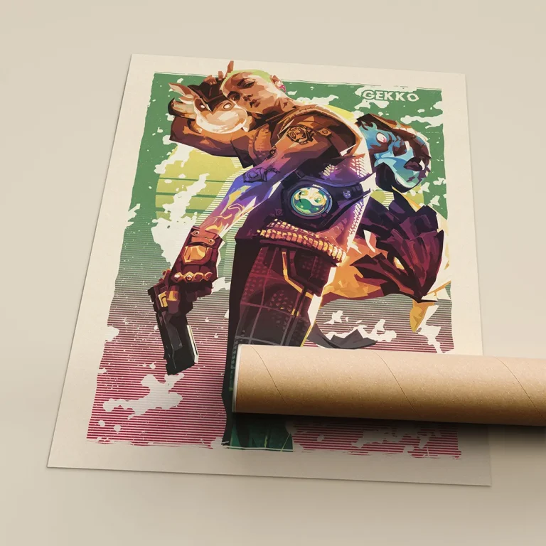 Gekko Valorant Poster