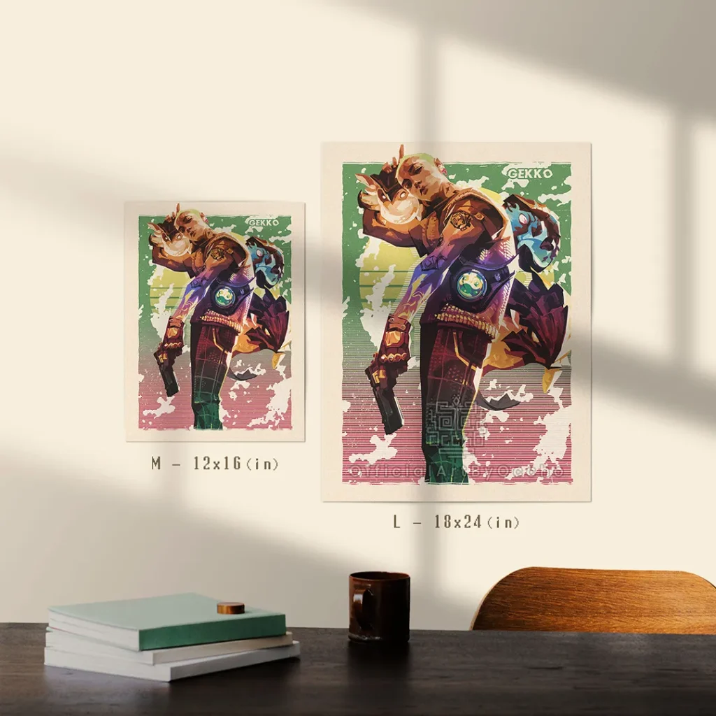 Gekko Valorant Poster Size