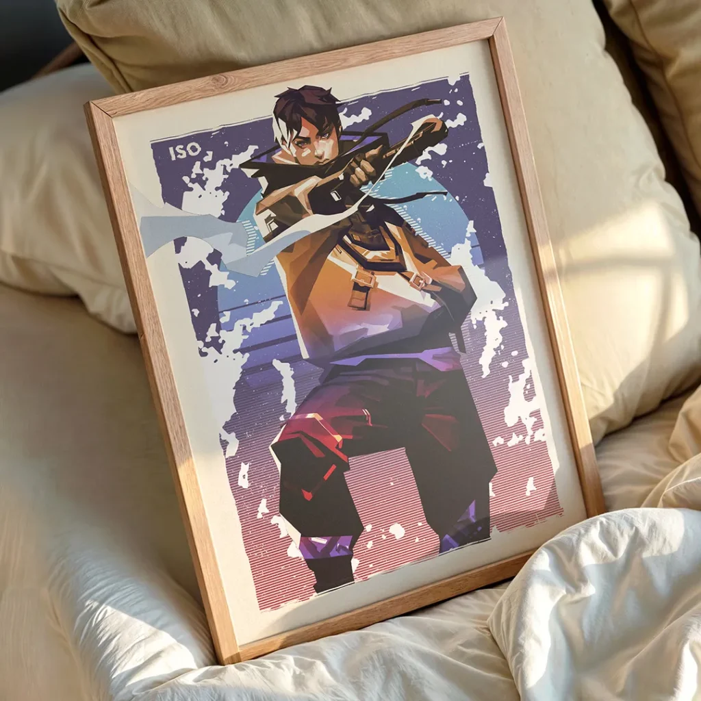 Iso Valorant Poster Frame