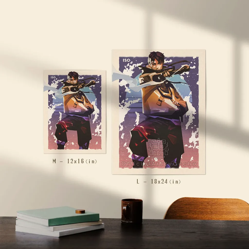 Iso Valorant Poster Size