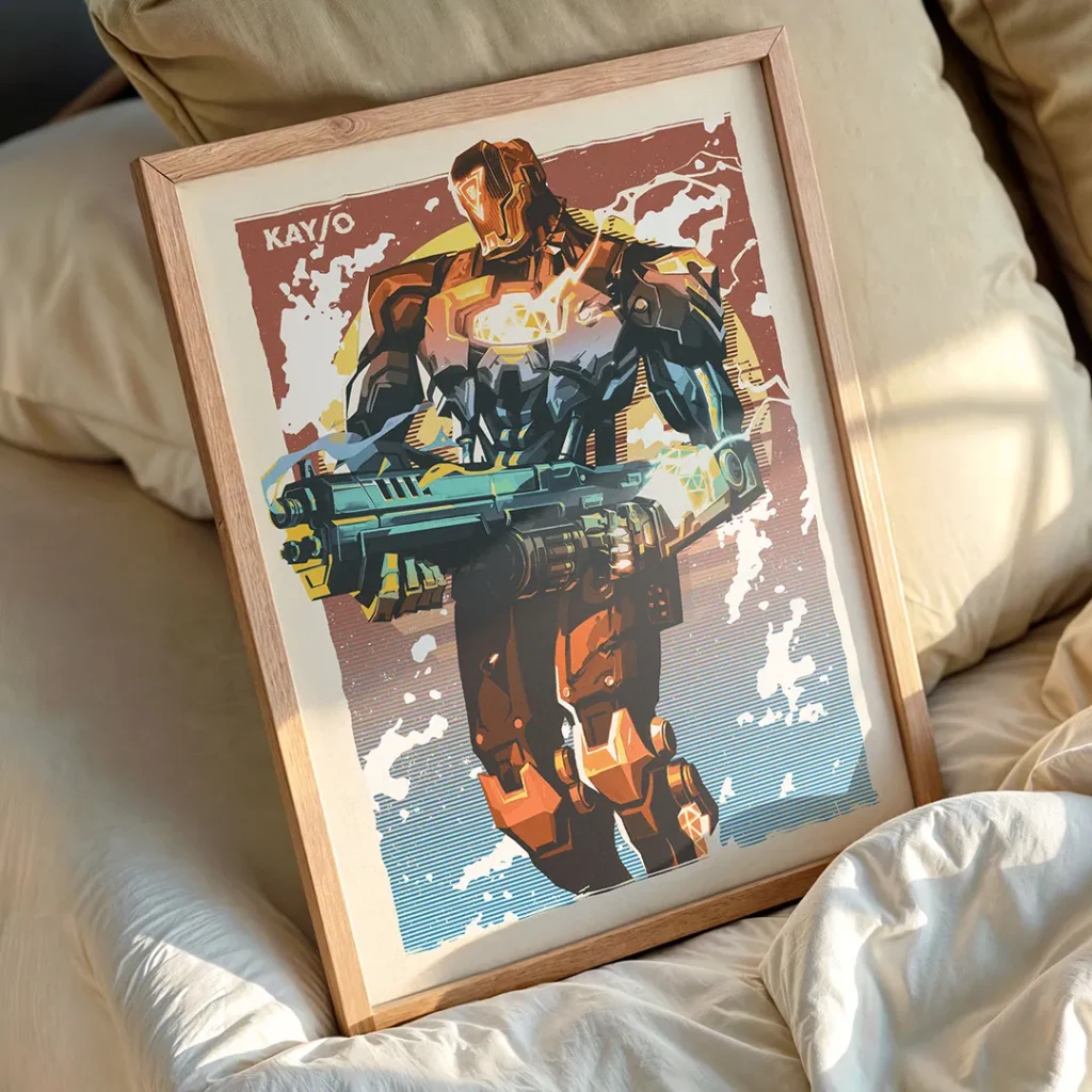 Kayo Valorant Poster Frame