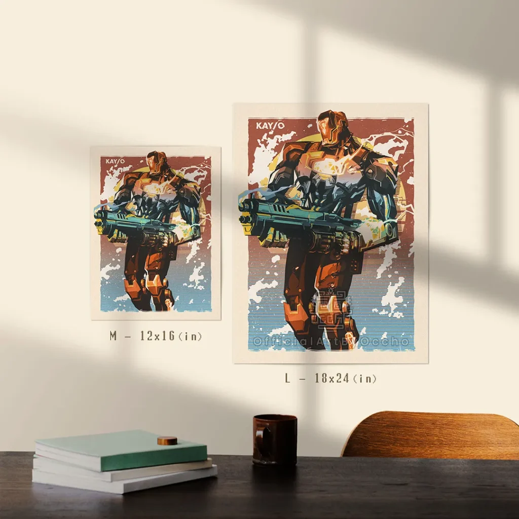 Kayo Valorant Poster Size