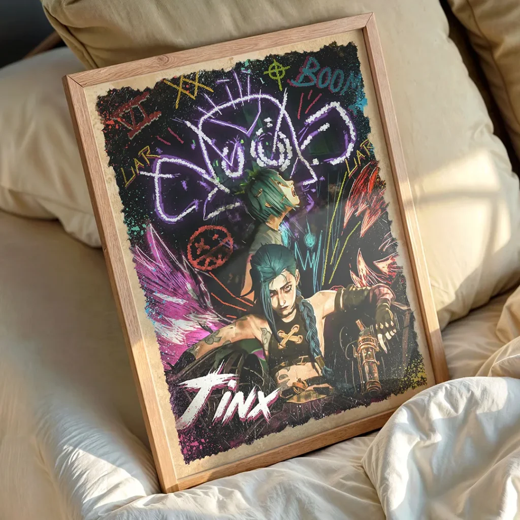 arcane jinx poster frame