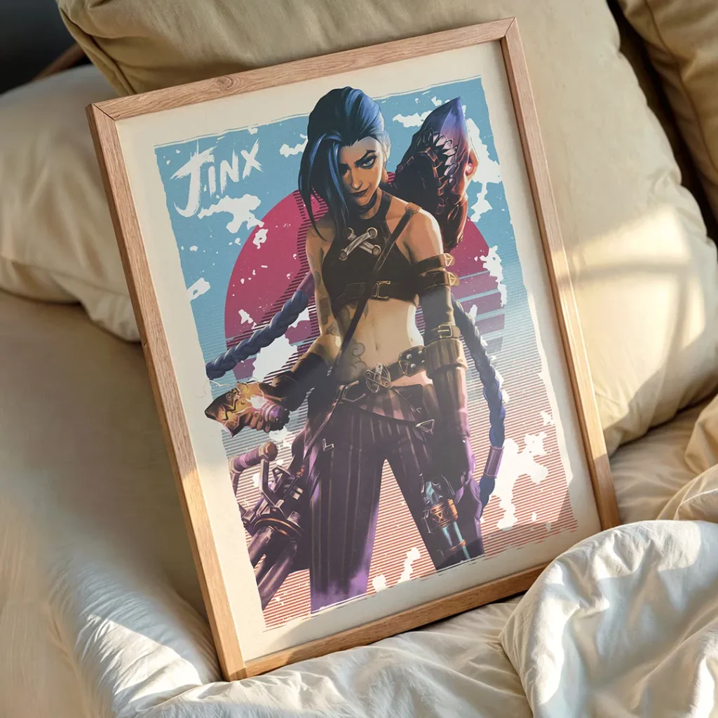 arcane jinx fan art print