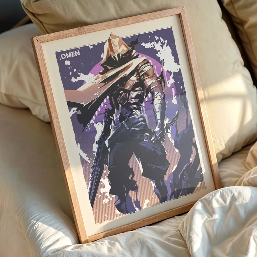 Omen Valorant Poster Frame