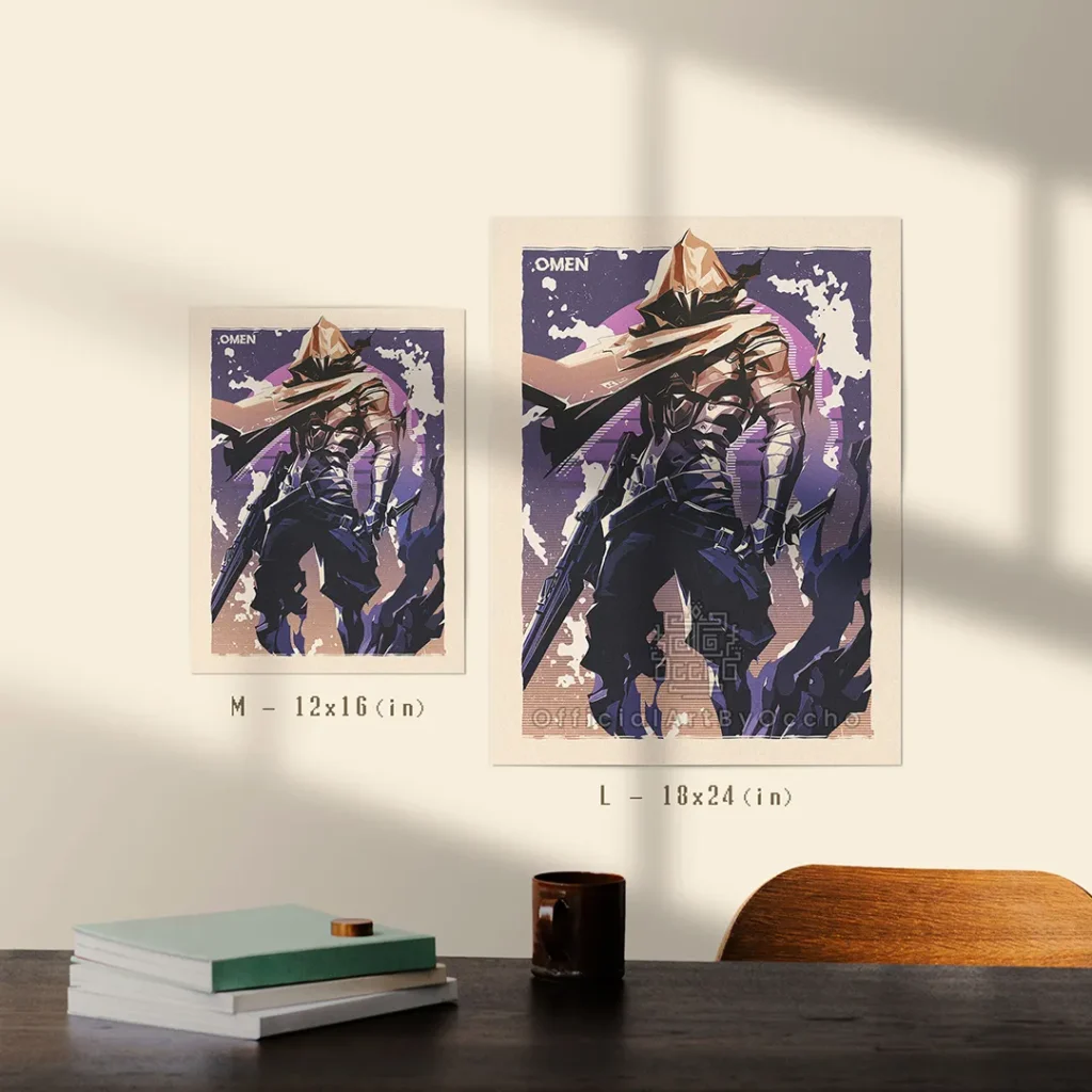 Omen Valorant Poster Size