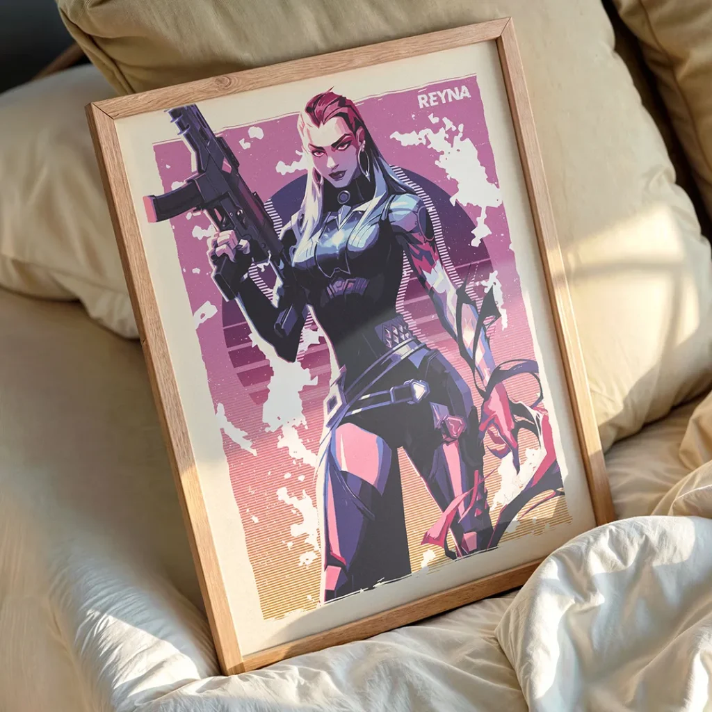 Reyna Valorant Poster Frame