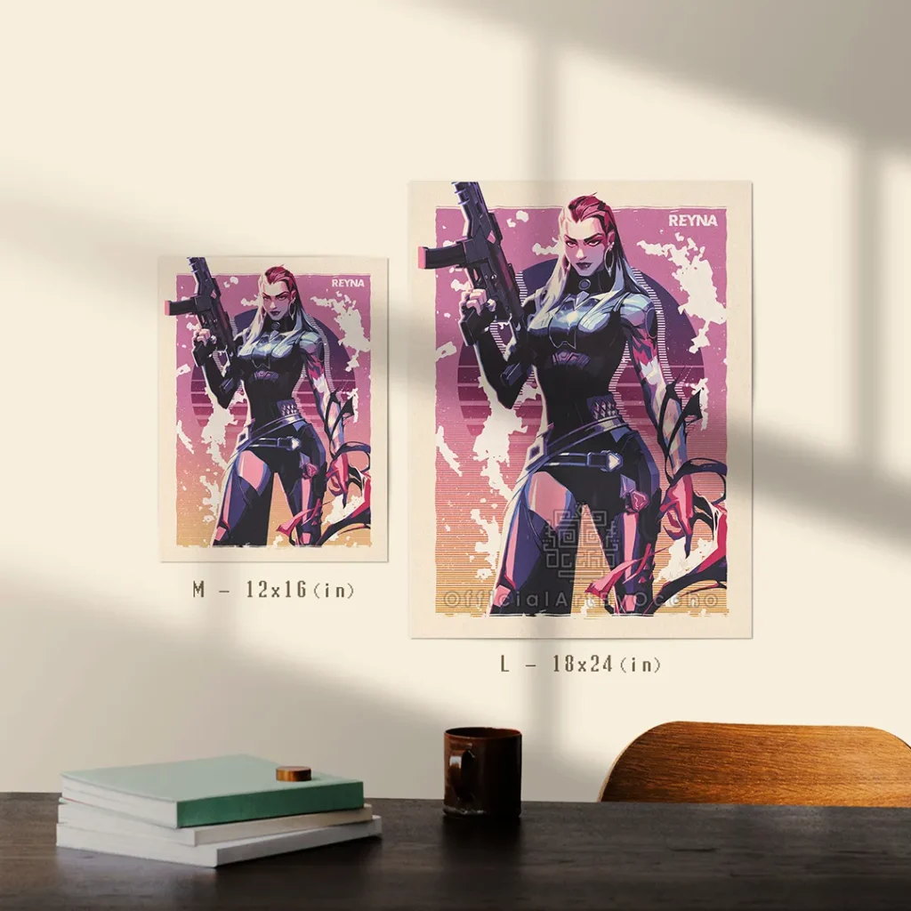 Reyna Valorant Poster Size