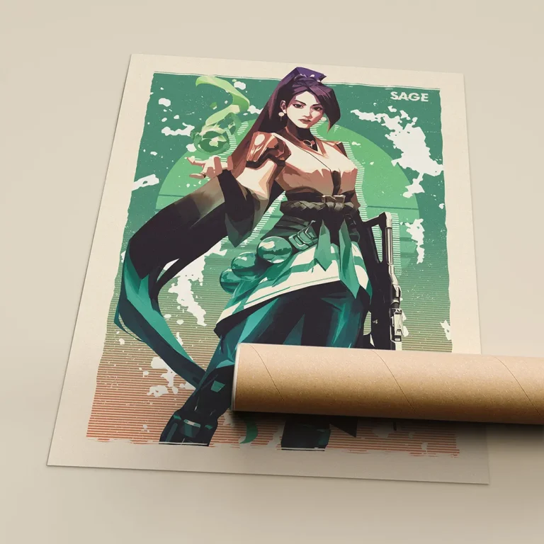 Sage Valorant Poster