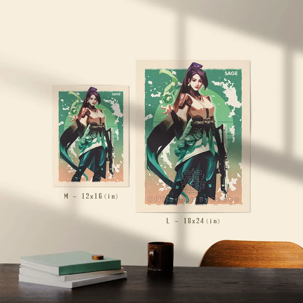 Sage Valorant Poster Size