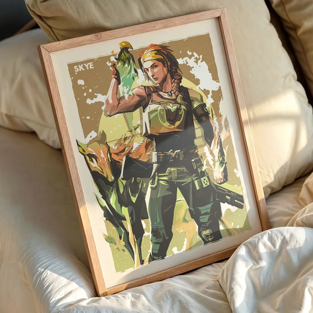 Skye Valorant Poster Frame
