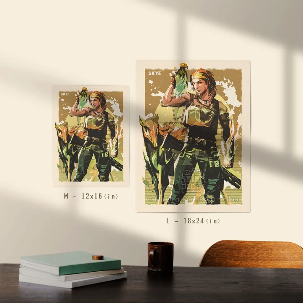 Skye Valorant Poster Size